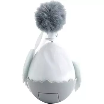 Электрическая игрушка-тумблер Интерактивный пружинный игрушечный шар 13*6.5*6.5cm белый