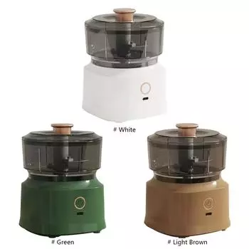 Электрическая измельчитель чеснока, 350 мл, мини-машина для приготовления пищи, USB-зарядка, овощерезка под давлением, многофункциональные кухонные принадлежности белый