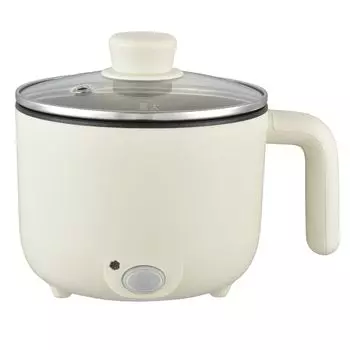 Электрическая кастрюля OHM, одинарная кастрюля для рамэна, 16 см, одинарная электрическая кастрюля для гриля, настольная кастрюля, электрическая термокастрюля, настольная плита, литры