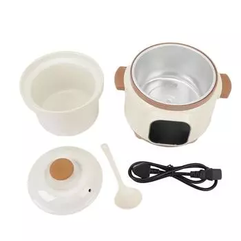 Электрическая керамическая кастрюля для тушения объемом 1,8 л, полностью автоматическая, 24 часа в сутки, многофункциональная, 235 Вт, для тушения L