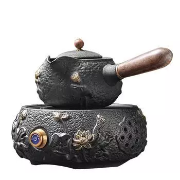 Электрическая керамическая плита 220 В, керамический чайник объемом 700 мл, чайник, чайник для сохранения здоровья, машина для приготовления чая и вина, чайник 220V