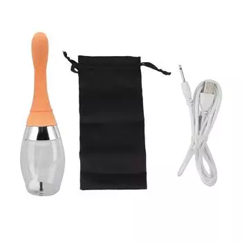 Электрическая клизма с силиконовой автоматической клизмом, многоразовый герметичный анальный душ для послеродового периода