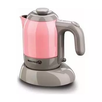 Электрическая кофемашина Korkmaz Mia PembeGrey