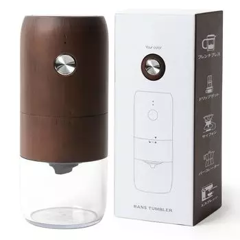 Электрическая кофемашина USB, керамическая, плавный размер частиц, размер частиц кофемолки, автоматическая щетка для очистки, легко моющаяся, перезаряжаемая,