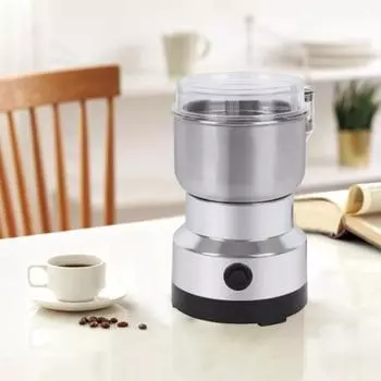 Электрическая кофемолка для специй и перца Мини-зерновая ультратонкая мельница для продуктов Легко управлять одной рукой