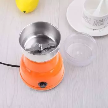 Электрическая кофемолка из нержавеющей стали для зерен, перца и соли, трав EU жёлтый