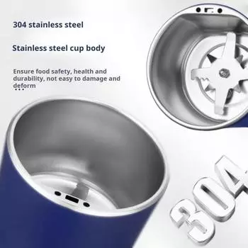 Электрическая кофемолка с острыми лезвиями 200 Вт Высокая мощность Управление одним нажатием Простая в использовании