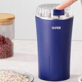 Электрическая кофемолка с острыми лезвиями 200 Вт Высокая мощность Управление одним нажатием кнопки Простота