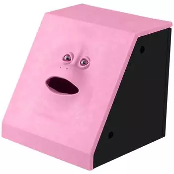 Электрическая копилка на батарейках, накопительная шкатулка для денег, для малышей, взрослых, праздничные сувениры, забавные игрушки для детей, подростков, коллекция для дома красный