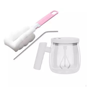 Электрическая кружка для смешивания, 400 мл, автоматическая кофейная кружка, чашка для смешивания для кухни белый