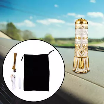 Электрическая курильница для благовоний Электронная курильница Подарочная декоративная подставка Портативная для спальни Gold