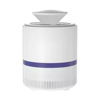 Электрическая лампа от насекомых USB-питание Лампа от насекомых Спальня Гостиная Отель Ресторан Настольный фонарь Ловушка для насекомых чёрный