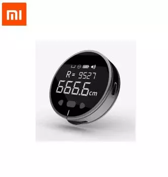Электрическая линейка Xiaomi Mijia DUKE ATuMan Q, измеритель расстояния, HD ЖК-экран, инструменты для измерения, перезаряжаемая лента 99 м, линейка для умных устройств