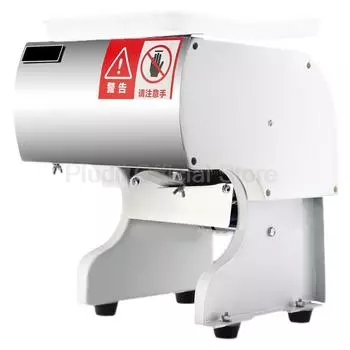 Электрическая машина для нарезки мяса из нержавеющей стали, измельчитель, режущая машина для мяса, овощей, слайсеры, автоматическая быстрая и эффективная нарезка