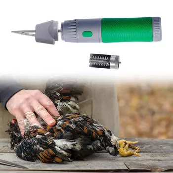 Электрическая машина для ощипывания птицы для индейки