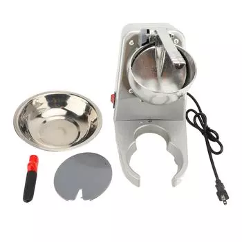 Электрическая машина для приготовления льда мощностью 300 Вт, 2200 об/мин, эргономичная ручка, два лезвия, машина для приготовления снежного конуса, машина для приготовления строганного льда