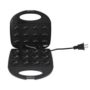 Электрическая машина для выпечки орехового печенья, двухсторонний нагревательный аппарат для выпечки ореховых вафель с антипригарным покрытием