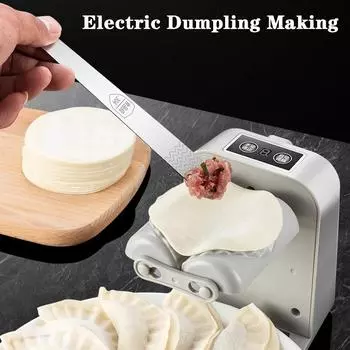 Электрическая машина для приготовления пельменей Artifact DIY Machine Mould Pressing Dumpling Skin Empanadas Ravioli Automatic Mould USB Rechargeable
