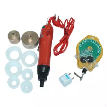 Электрическая машина для укупорки бутылок, портативный укупорщик крышек для круглых бутылок