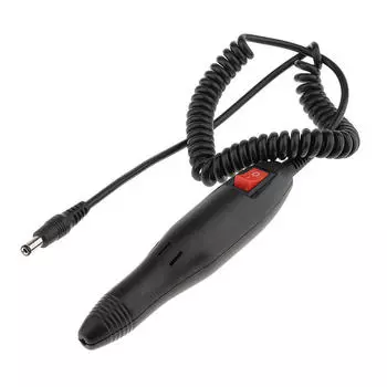 Электрическая машинка для маникюра и педикюра 16 x 3cm чёрный