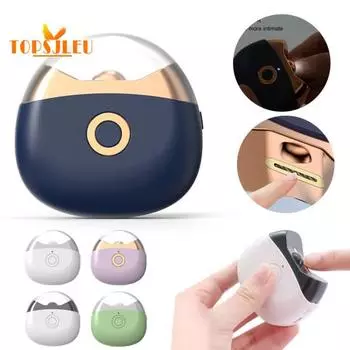 Электрическая машинка для стрижки ногтей, маникюрный уход — перезаряжаемый, эргономичный дизайн, простой в использовании триммер для ногтей для взрослых и детей фиолетовый