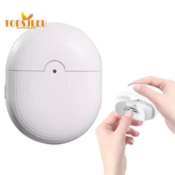 Электрическая машинка для стрижки ногтей со встроенной полировкой — автоматический дизайн, триммер для ногтей, аксессуары для взрослых и детей белый