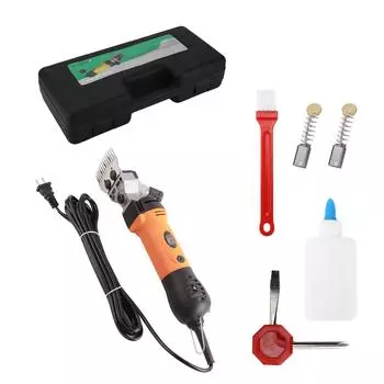 Электрическая машинка для стрижки овец с 6 скоростями, регулируемая электрическая машинка для стрижки домашних овецСША