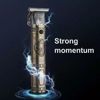 Электрическая машинка для стрижки волос Парикмахерские машинки для стрижки волос Бытовой триммер для волос Набор Салонная машина для стрижки волос золотой