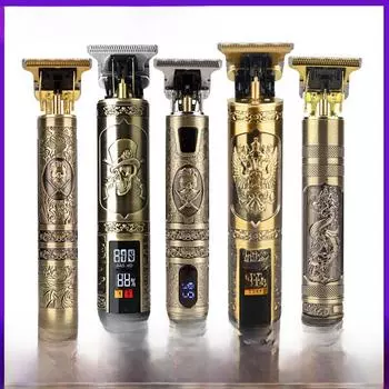 Электрическая машинка для стрижки волос T9 и бритва для лысой головы для подравнивания и карвинга