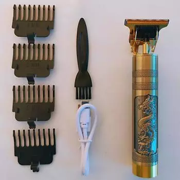 Электрическая машинка для стрижки волос T9 Машинка для стрижки волос в стиле ретро Электрическая машинка для стрижки волос Заколки для волос ABS