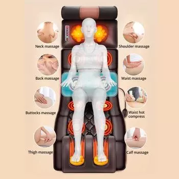 Электрическая массажная подушка для тела, вибрационный коврик, массажер для спины, массажная подушка для шеи, массажный матрас, забота о здоровье
