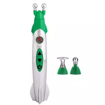 Электрическая массажная ручка Meridian, массажер для кровообращения мышц, акупунктурный массажер