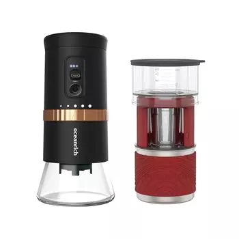 Электрическая мельница oceanrich G2C Кофейная капельница X7 Комплектация Тип C Перезаряжаемая ступка Беспроводная кофемолка Компактная кофеварка для улицы