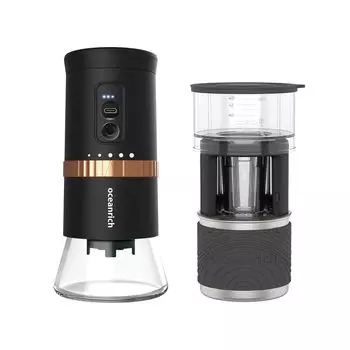 Электрическая мельница oceanrich G2C Кофейная капельница X7 Комплектация Тип C Перезаряжаемая ступка Беспроводная кофемолка Компактная кофеварка для улицы