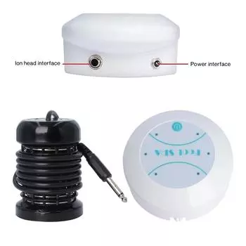 Электрическая мини-гидромассажная ванна для ног, машина для детоксикации ионной ванны для ног, очищающая ванна для ног, вибрационная гидромассажная ванна, уход за ногами, массивы, акватерапия EU Plug