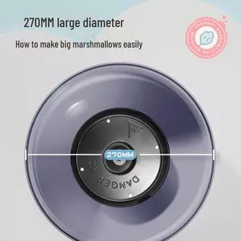 Электрическая мини-машина для сладкой ваты: Автоматический, Необычный, Для Детей 10 Sticks, 1 Color Sugar Pack, 1 Sugar Spoon