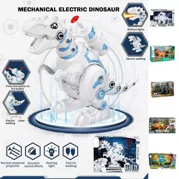 Электрическая модель динозавра со световыми и звуковыми эффектами One Size