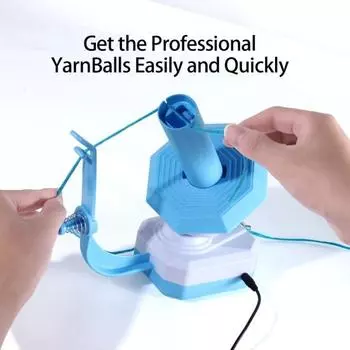 Электрическая мотальная машина для пряжи с регулируемой скоростью, мотальная машина для пряжи с низким уровнем шума, большой вместимостью, настольная розовый