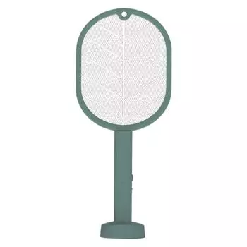 Электрическая мухобойка для комаров, безопасная и эффективная ловушка для насекомых, электрическая ракетка для уничтожения насекомых