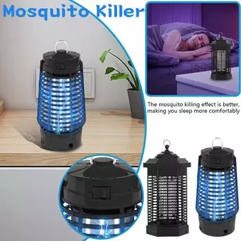 Электрическая мухобойка для улицы и дома, шнур 4,92 фута, для патио, заднего двора, спальни, кухни One Size