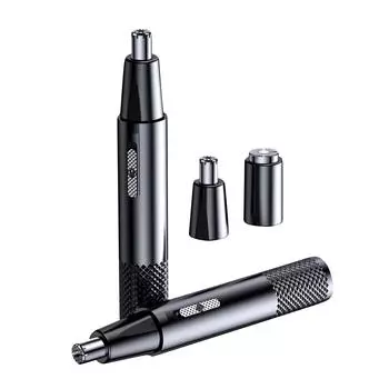 Электрическая мужская бритва для волос в носу Триммеры для волос в носу Бритва для женщин Триммеры для волос в ушах One Size чёрный