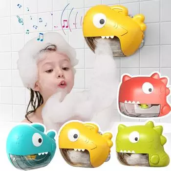 Электрическая музыкальная машина для пузырей, детская игрушка для купания и игры в воду One Size синий