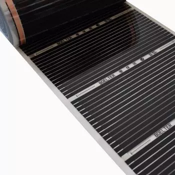 220 В Электрическая нагревательная пленка Ширина 50 см Система напольного отопления 220 Вт/кв. м Инфракрасные зимние энергосберегающие нагревательные маты 50cm*1m