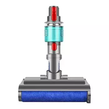Электрическая насадка для влажной и сухой уборки для пылесоса Dyson V7 V8 V10 V11 V15, автоматическая роликовая щетка для уборки твердого пола CHINA
