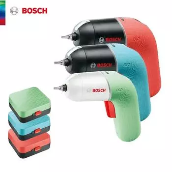 Электрическая отвертка Bosch IXO6, перезаряжаемая через USB, многофункциональная бытовая беспроводная компактная дрель, светодиодный светильник, домашний инструмент «сделай сам»