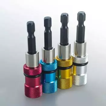 Электрическая отвертка из нержавеющей стали с магнитным шатуном, регулируемая глубина отвертки, удлинительный стержень, инструмент