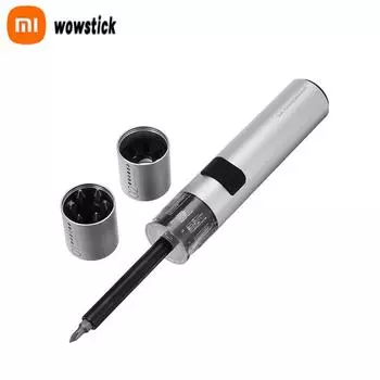 Электрическая отвертка Xiaomi WOWSTICK SD 36 бит 3LED Изысканная литиевая батарея для дома Магнитное всасывание Одна кнопка Дизайн Больше крутящего момента