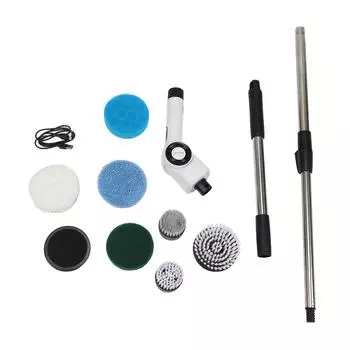 Электрическая отжимная машина для мытья посуды, беспроводная, 7 головок, высокая эффективность, 3 скорости, водонепроницаемость IPX7, возможность подзарядки 2