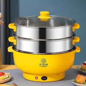 Электрическая пароварка Многофункциональная бытовая пароварка с овощами на пару Булочки на пару Электрическая пароварка Многослойная