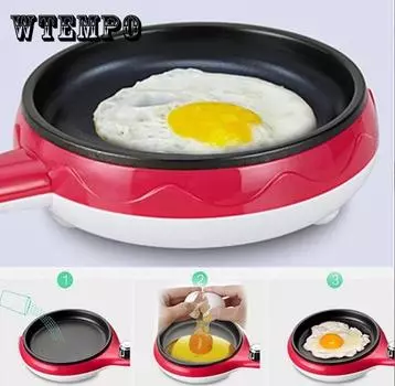 Электрическая пароварка на 14 яиц, машина для приготовления пищи, сковорода с антипригарным покрытием